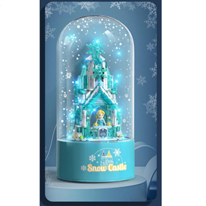 لگو دیزنی گوی موزیکال طرح قلعه برفی 301 قطعه snow castle_اسباب بازی